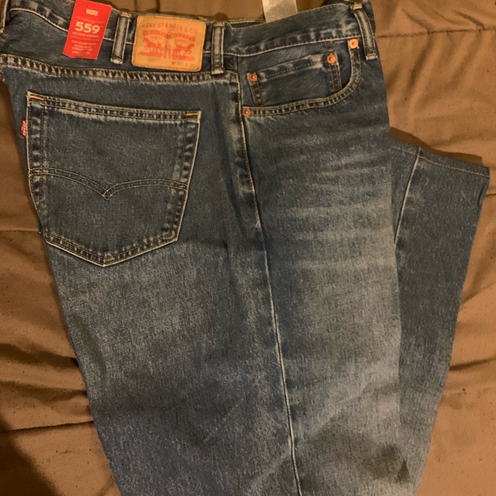 Men Blue Jeans